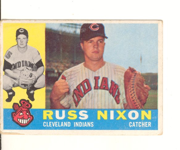 1960 Topps #36 Russ Nixon front image