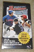 2003 Bowman factory-sealed baseball HOBBY box
