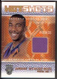2002-03 Fleer Hot Shots Hot Shots Inserts Game-Used Gold #AS Amare Stoudemire