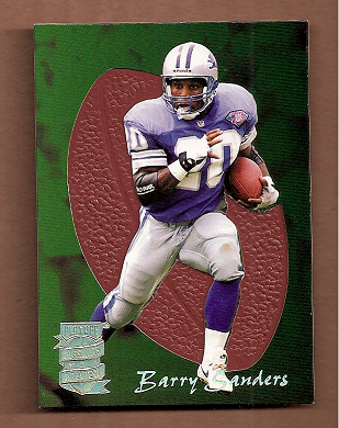 1995 Absolute/Prime Pigskin Previews #3 Barry Sanders