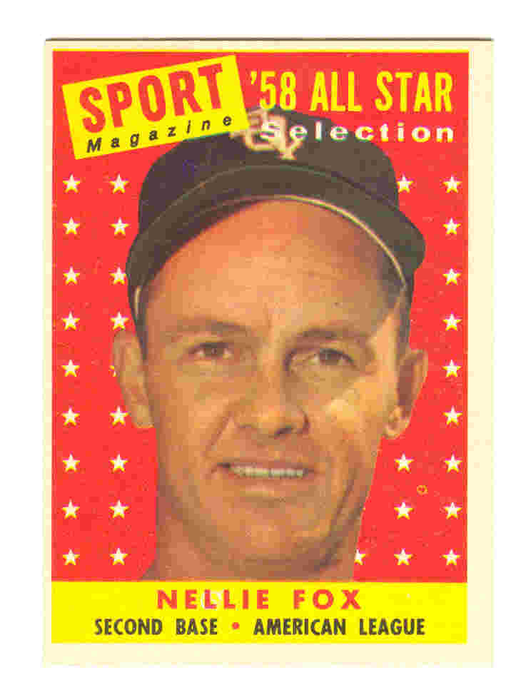 1958 Topps #479 Nellie Fox AS