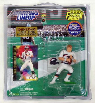 2000 Starting Lineup (SLU) John Elway Denver Broncos
