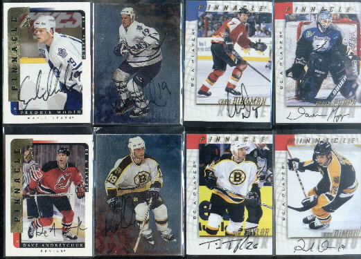 1998-99 Be A Player Autographs #134 Fredrik Modin