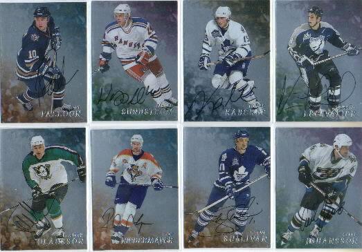 1998-99 Be A Player Autographs #286 Steve Sullivan