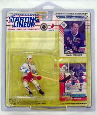  1993 Starting Lineup (SLU) Mark Messier New York Rangers