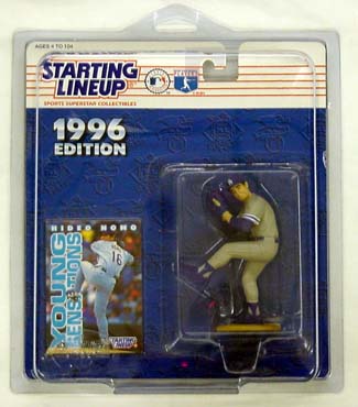 1996 Starting Lineup (SLU) Hideo Nomo Los Angeles Dodgers