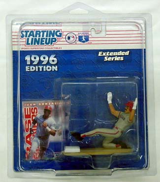 1996 Starting Lineup (SLU) Juan Gonzalez Texas Rangers Extended Series