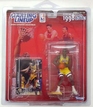 1998 Starting Lineup (SLU) Kobe Bryant Los Angeles Lakers