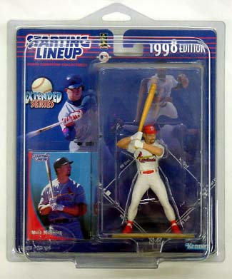 1998 Starting Lineup (SLU) Mark McGwire St. Louis Cardinals Extended