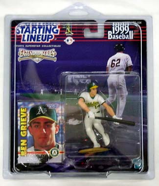 1999 Starting Lineup (SLU) Ben Grieve Oakland Athletics Extended