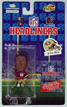 HeadLiners (HL) Jerry Rice Red Jersey San Francisco 49ers