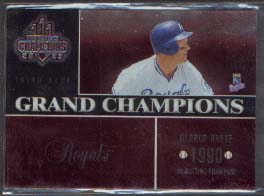 2003 Donruss Champions Grand Champions Metalized #4 George Brett