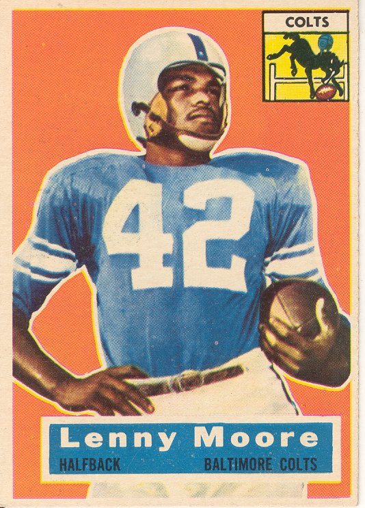 1956 Topps #60 Lenny Moore RC