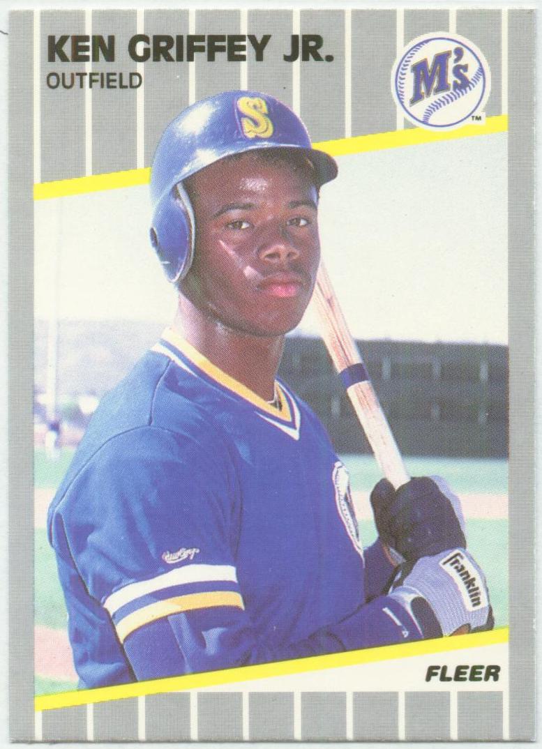 1989 Fleer #548 Ken Griffey Jr. RC