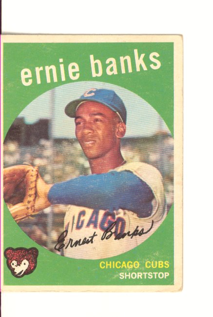 1959 Topps #350 Ernie Banks