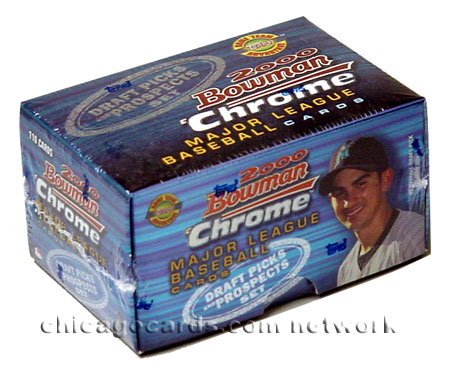 2000 Bowman Chrome Baseball Draft Picks & Prospects Update Set, Factory-Sealed