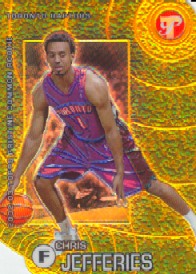 2002-03 Topps Pristine Refractors Gold #102 Chris Jefferies C