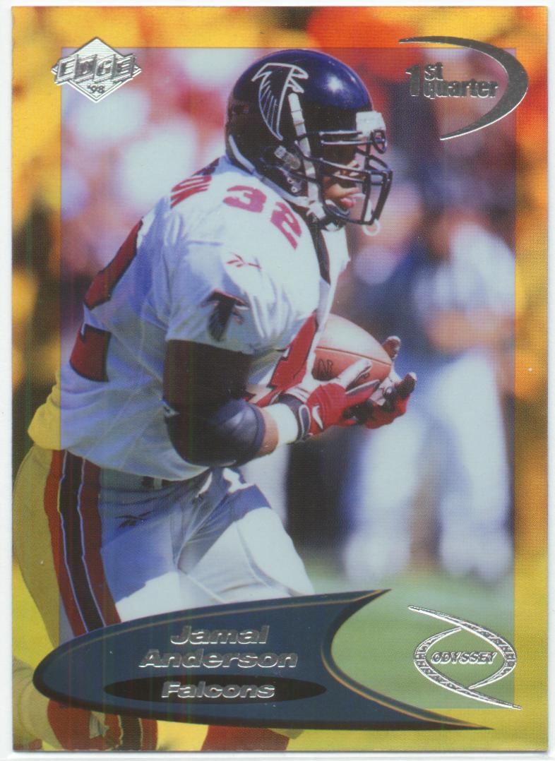 1998 Collector's Edge Odyssey Level 2 HoloGold #4 Jamal Anderson