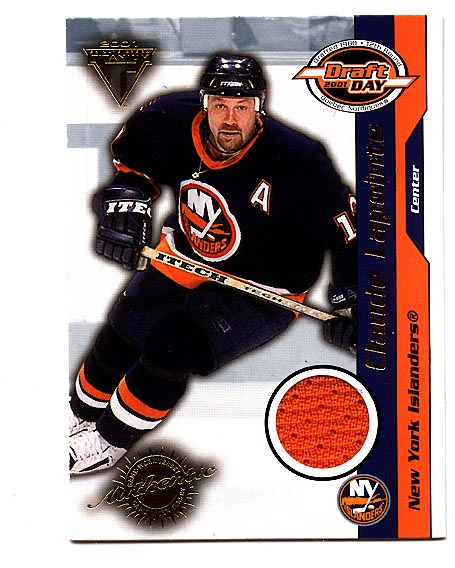 2000-01 Titanium Draft Day Edition #63 Claude Lapointe/1015