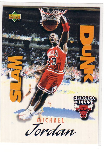1997 Upper Deck Nestle Slam Dunk #22 Michael Jordan