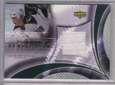 2001-02 Upper Deck Game Jerseys #NGSD Shane Doan NG