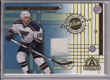 2001-02 Pacific Adrenaline Jerseys #40 Cory Stillman