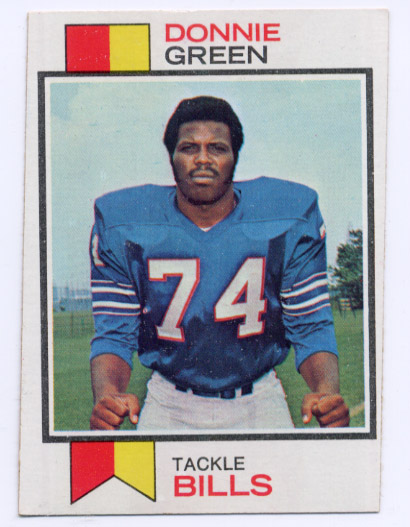 1973 Topps #258 Donnie Green RC