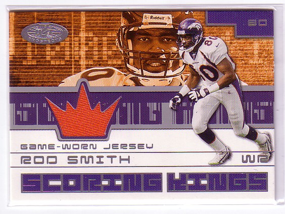 2001 Hot Prospects Scoring King Jerseys #43 Rod Smith