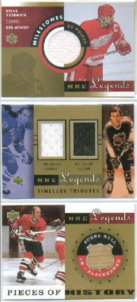 2001-02 Upper Deck Legends Timeless Tributes Jerseys #TTGY Guy Lafleur NY/AS