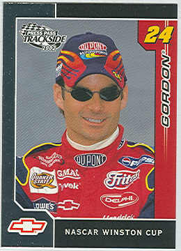 2002 Press Pass Trackside #2 Jeff Gordon
