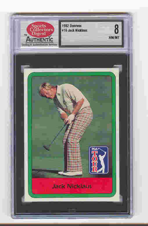1982 Donruss #16 Jack Nicklaus