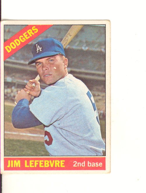 1966 Topps #57 Jim Lefebvre
