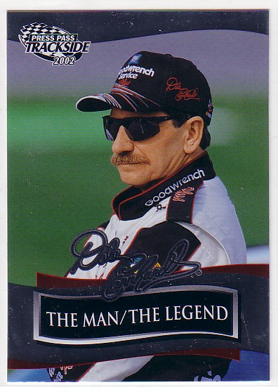 2001-03 Press Pass Dale Earnhardt #DE54 Dale Earnhardt