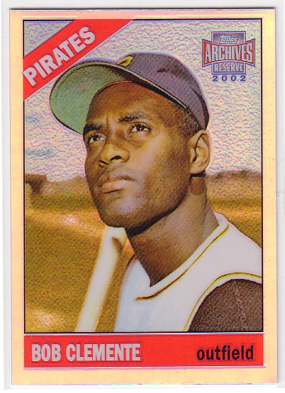 2002 Topps Archives Reserve #89 Roberto Clemente 66