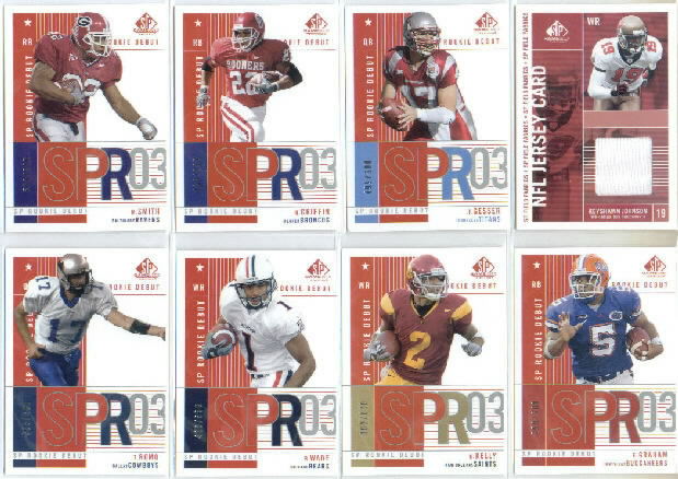 2003 SP Game Used Edition #116 Musa Smith RC