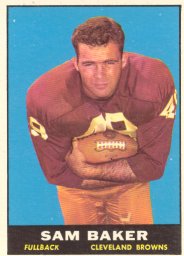 1961 Topps #74 Sam Baker