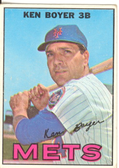 1967 Topps #105 Ken Boyer