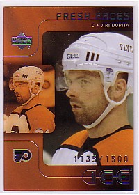 2001-02 Upper Deck Ice #64 Jiri Dopita RC