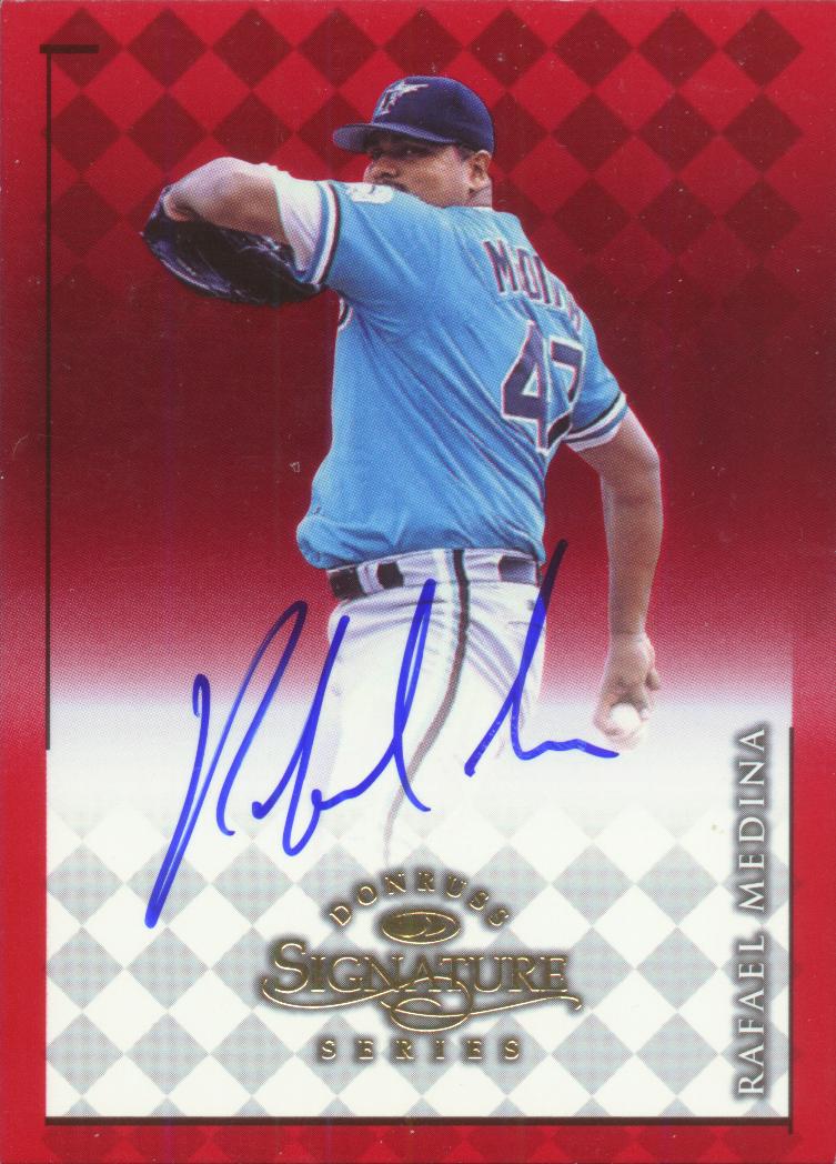 1998 Donruss Signature Autographs #60 Rafael Medina/1400