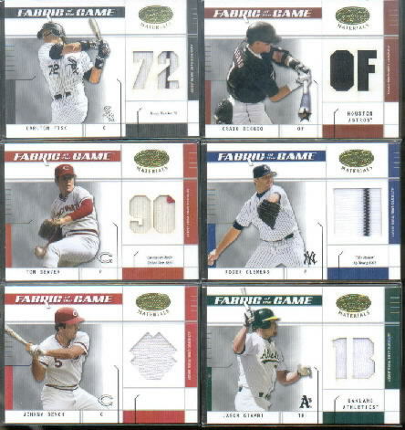 2003 Leaf Certified Materials Fabric of the Game #131DY Tom Seaver Reds DY/59