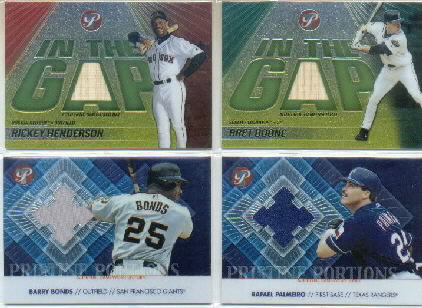 2002 Topps Pristine Portions #RP Rafael Palmeiro Jsy B