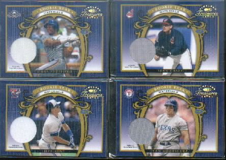 2003 Timeless Treasures Rookie Year Parallel #9 Ivan Rodriguez Jsy/91