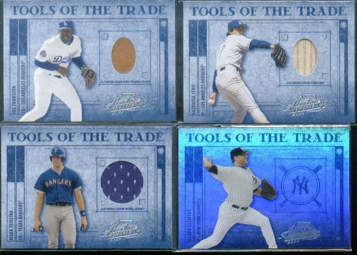 2003 Absolute Memorabilia Tools of the Trade Materials #69 Kazuhisa Ishii Bat/250