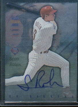 1997 Stadium Club Co-Signers #CO4 Scott Rolen/Gregg Jefferies