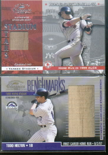 2001 Donruss Classics Benchmarks #BM1 Todd Helton