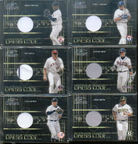 2003 Donruss Classics Dress Code #44 Jason Giambi Jsy/500