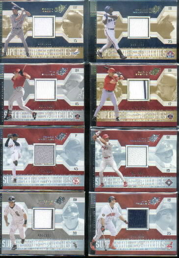2002 SPx SuperStars Swatches Silver #162 Tim Salmon
