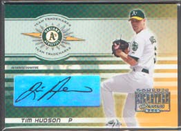 2003 Donruss Signature Team Trademarks Autographs #33 Tim Hudson/100