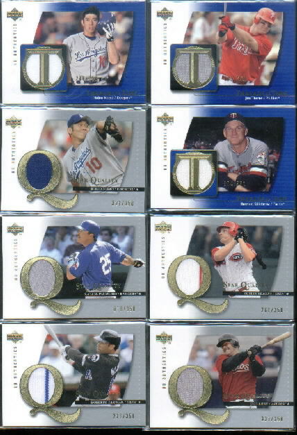2003 UD Authentics Threads of Time #HK Harmon Killebrew Jsy
