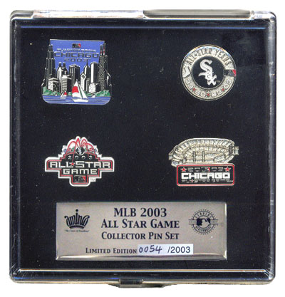 2003 MLB All Star Game Pins (Set of 4)